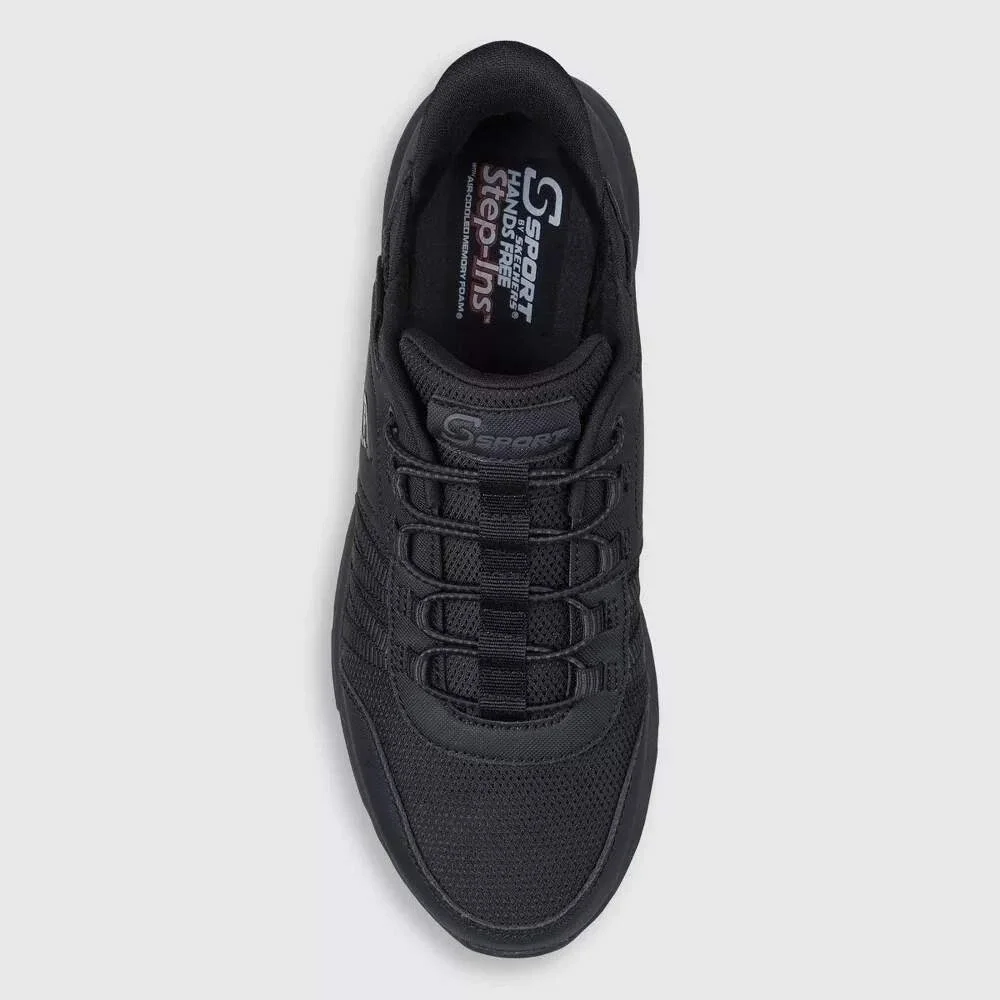 Men's Skechers Sandler Step Ins Sneakers Black Size 12 New With Tags
